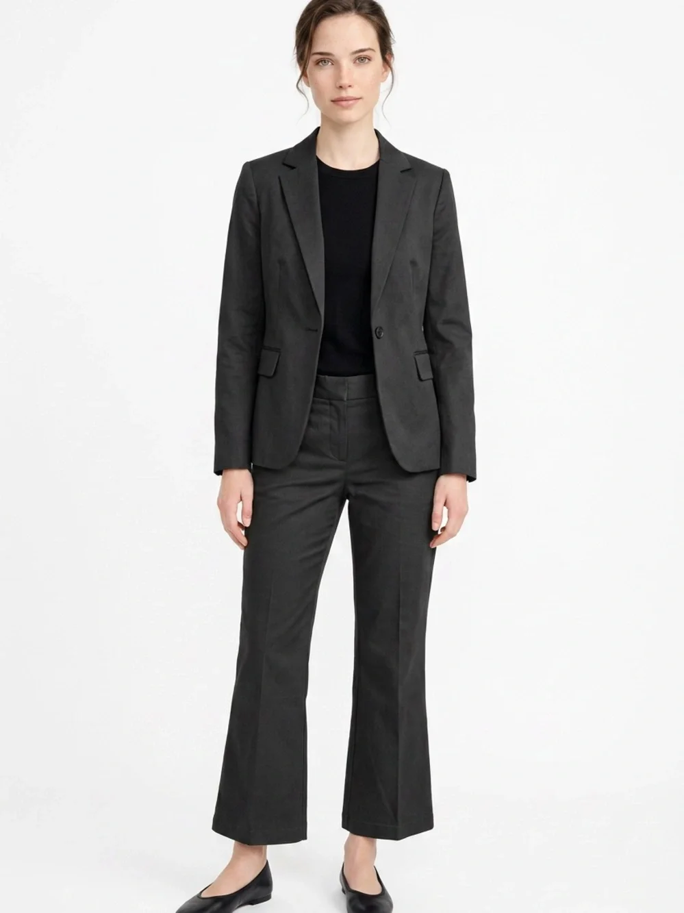 J Crew Stretch City Fit Wide Leg Women's 14 Short Trouser Business Casual Pants